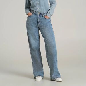 American Tall Stevie Wide Leg Classic Blue Women's Jeans